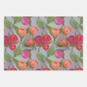 Feuille De Papier Cadeau Les Tulipes Belles (Devant 3)