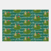 Feuille De Papier Cadeau Les vacances joyeuses de Golf Lover (Devant 2)