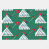 Feuille De Papier Cadeau Les vacances joyeuses de Golf Lover (Devant 3)