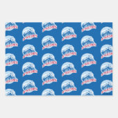 Feuille De Papier Cadeau L'Express polaire | Insigne de train (Devant 2)