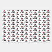 Feuille De Papier Cadeau Licence de l'Université d'État de Jacksonville (Devant)