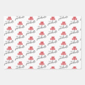 Feuille De Papier Cadeau Licence de l'Université d'État de Jacksonville (Devant)