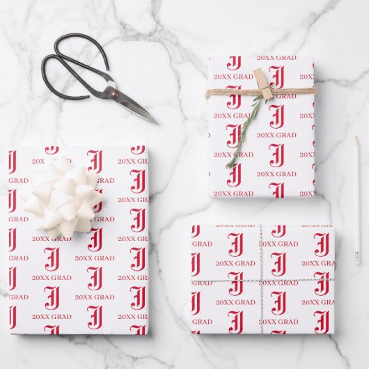 Feuille De Papier Cadeau Licence de l'Université d'État de Jacksonville (Recto)