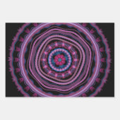 Feuille De Papier Cadeau Lilac Mandala (Devant)