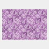 Feuille De Papier Cadeau Lilacs De Fleur Pour Le Printemps (Devant 2)