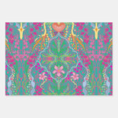 Feuille De Papier Cadeau Lillith's Garden in Spring - Cobalt (Devant 2)