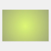 Feuille De Papier Cadeau Lime de citron (Devant)