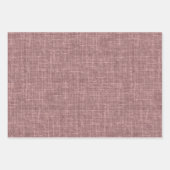 Feuille De Papier Cadeau Lin de séquoia (Devant 3)