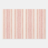 Feuille De Papier Cadeau lin rouge français (Devant 3)