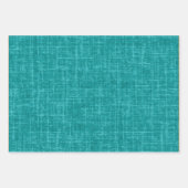 Feuille De Papier Cadeau Lin teinté (Devant 3)