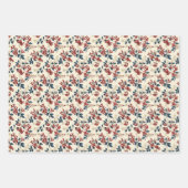 Feuille De Papier Cadeau Lingon Berry (Devant 3)