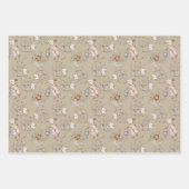 Feuille De Papier Cadeau Little Busy Brown Mice Baby (Devant)