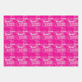 Feuille De Papier Cadeau Little Cowgirl (Devant 2)