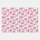 Feuille De Papier Cadeau Little Cowgirl (Devant)