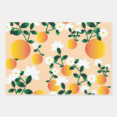 Feuille De Papier Cadeau Little Cutie Orange (Devant 2)