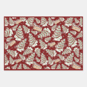 Feuille De Papier Cadeau Little Debbie Christmas Tree Snack Cakes Gift Wrap (Devant 3)