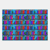 Feuille De Papier Cadeau Little Library Book Shelter Light Collection (Devant 2)