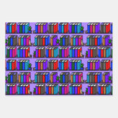 Feuille De Papier Cadeau Little Library Book Shelter Light Collection (Devant)