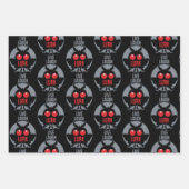 Feuille De Papier Cadeau Live Laugh Lurk Mothman Cryptid (Devant 3)