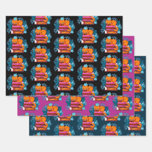 Feuille De Papier Cadeau Livres Approuvés Cat