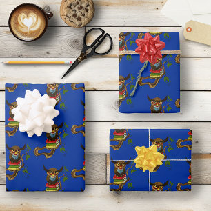Feuille De Papier Cadeau Livres Cute Owl
