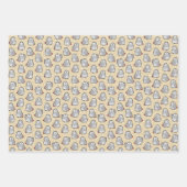 Feuille De Papier Cadeau Loafs gris africains (Devant 2)