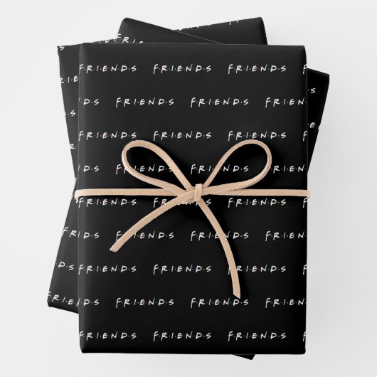 Feuille De Papier Cadeau Logo de FRIENDS™ (En situation)