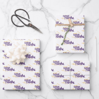 Feuille De Papier Cadeau Logo du train UAlbany Dane
