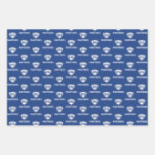 Feuille De Papier Cadeau Logo Eastern Illinois Panthers Shield & Wordmark (Devant 2)