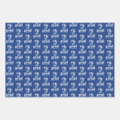 Feuille De Papier Cadeau Logo Eastern Illinois University Panthers (Devant 3)