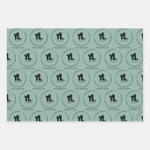 Feuille De Papier Cadeau Logo professionnel personnalisé (Devant 3)