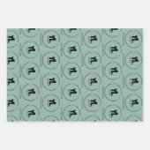 Feuille De Papier Cadeau Logo professionnel personnalisé (Devant)