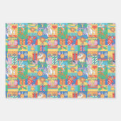 Feuille De Papier Cadeau LOONEY TUNES™ | Joyeuses fêtes Motif de Noël (Devant 2)