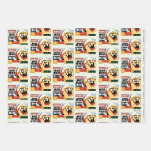 Feuille De Papier Cadeau LOONEY TUNES™ TAZ™ Naughty Not Nice (Devant 2)