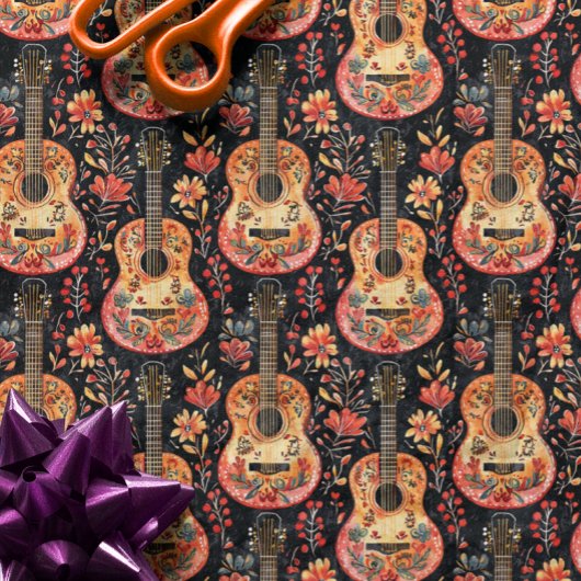 Feuille De Papier Cadeau Los Muertos | Fête des Morts