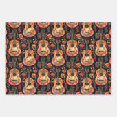 Feuille De Papier Cadeau Los Muertos | Fête des Morts (Devant 2)