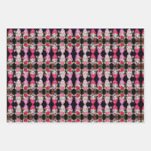 Feuille De Papier Cadeau Lovable Valentine Gnomes (Devant 3)