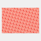 Feuille De Papier Cadeau LOVE Orange Lavender Green (Devant 3)