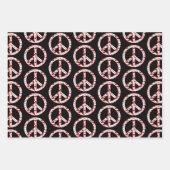 Feuille De Papier Cadeau Love Peace Sign Collection (Devant 2)