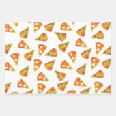 Feuille De Papier Cadeau Love Pizza (Devant 2)