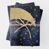 Feuille De Papier Cadeau Love You to the Moon and Back Custom (En situation)