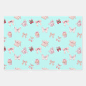 Feuille De Papier Cadeau Lovely Coquette (Devant 2)