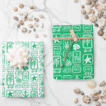 Feuille De Papier Cadeau LoveNotes de la plage de l'océan moderne personnal<br><div class="desc">Parfait design de papier-cadeau mignon. Art fait main pour vous ! Parfait pour une fête prénuptiale au bord de la mer,  une soirée entre filles,  une fête de fiançailles ou un cadeau d'anniversaire.</div>