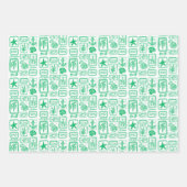 Feuille De Papier Cadeau LoveNotes from the Sea Beach Ocean Modern CUSTOM (Devant 3)