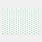 Feuille De Papier Cadeau Lucky Love Gnome St. Patrick's Day jeu de 3 (Devant 3)