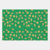 Feuille De Papier Cadeau Lucky St Patrick's Day Kids (Devant)