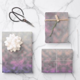Feuille De Papier Cadeau Lueur voilée de la prairie