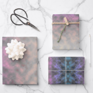 Feuille De Papier Cadeau Lueur voilée de la prairie