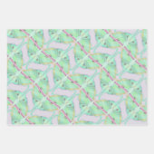 Feuille De Papier Cadeau Luna Moth sur lavande (Devant)