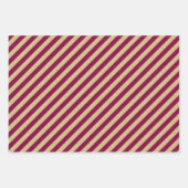 Feuille De Papier Cadeau Luxe Rouge (Devant 3)